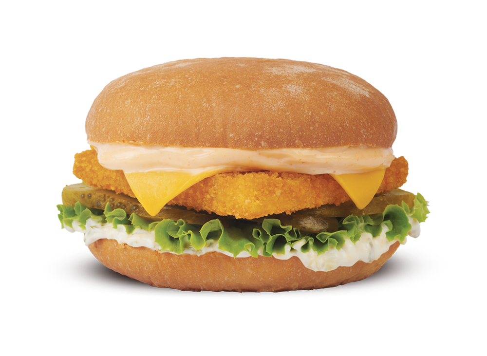 Fish & Cheese Burger