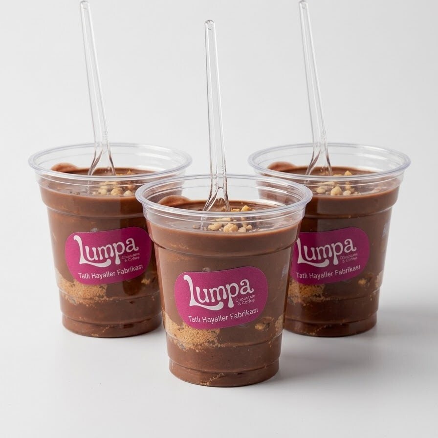 Bubble Waffle Cup 3 Adet