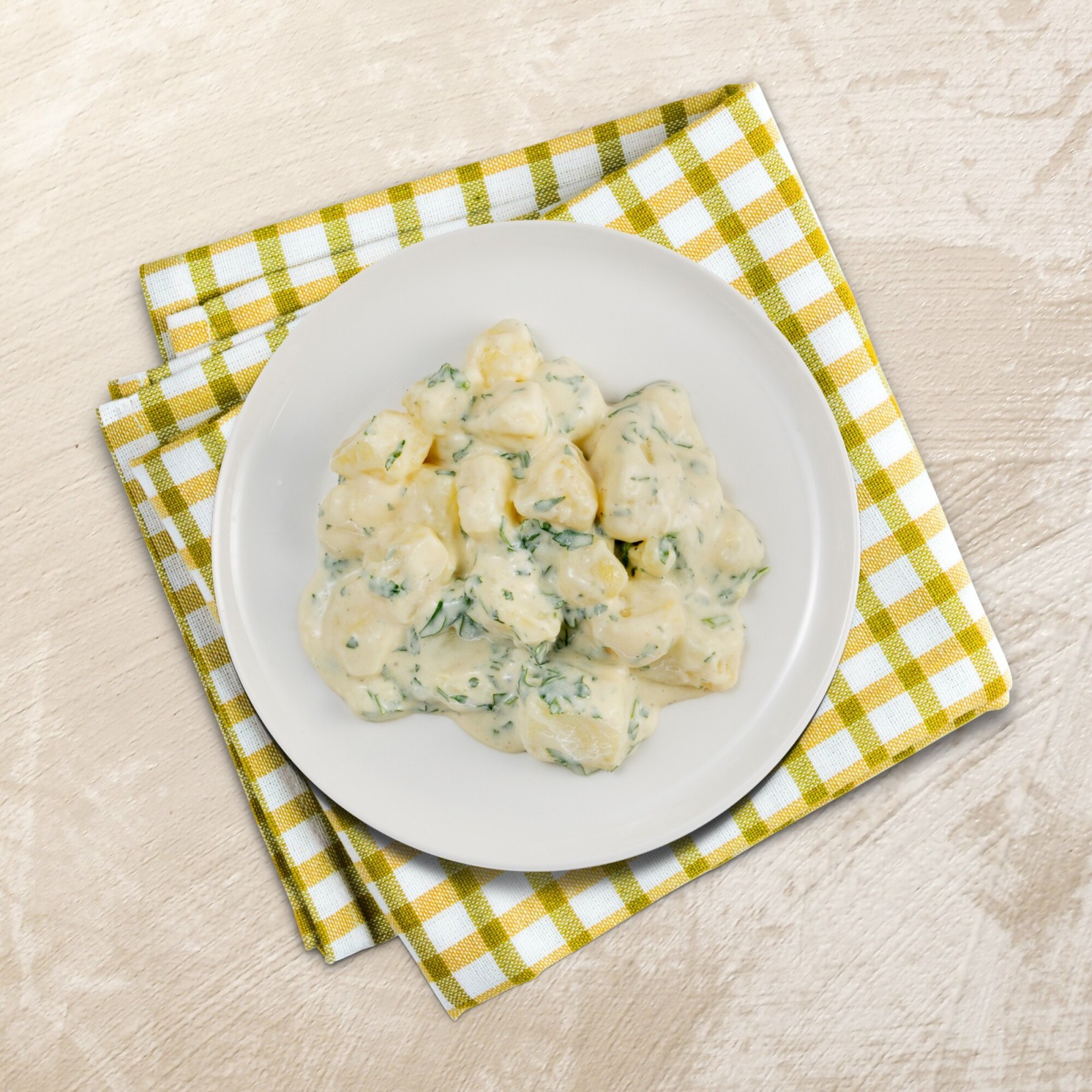 Hardallı Patates Salatası