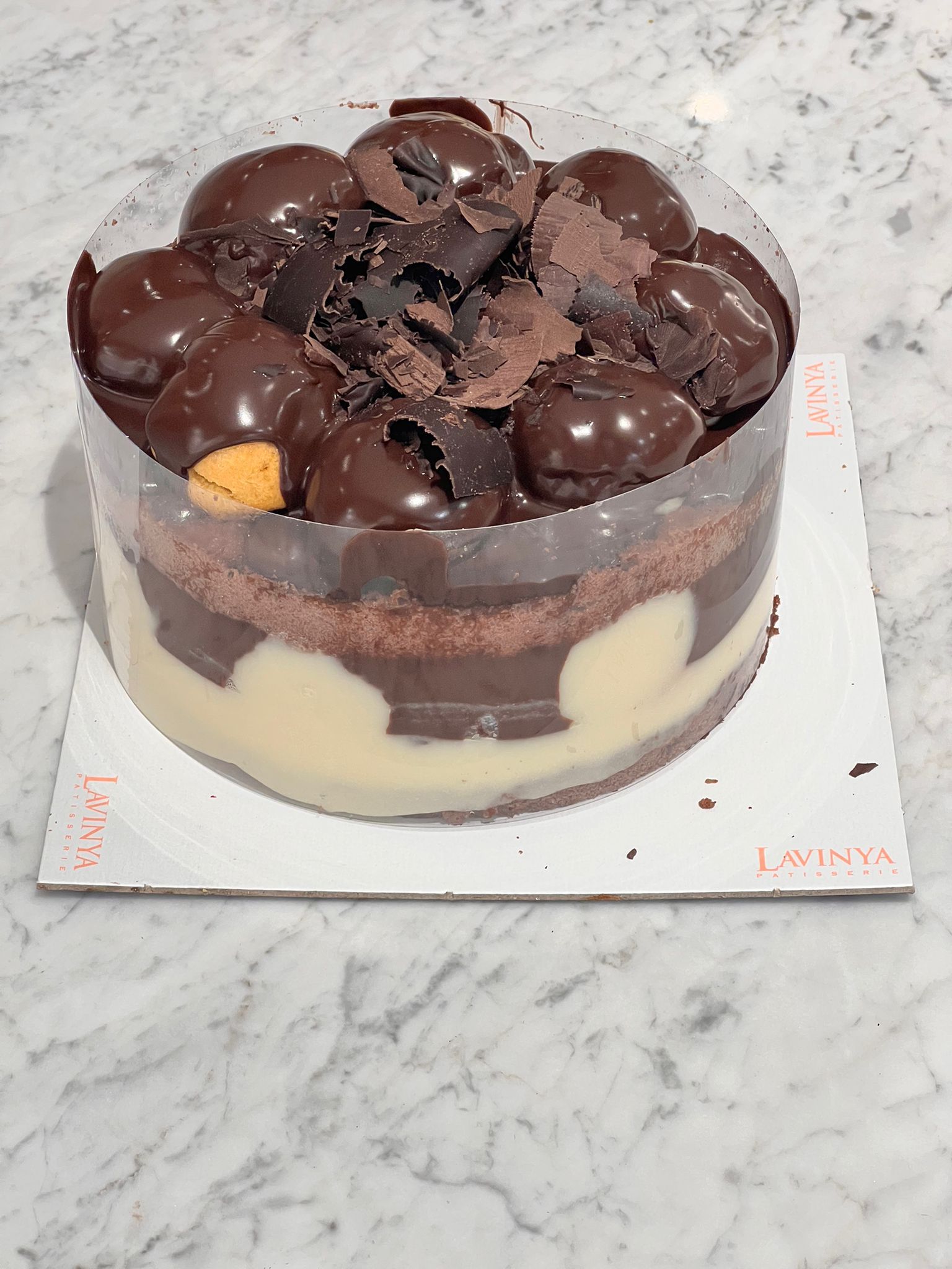 Profiterollü Pasta (6-8 Kişilik)
