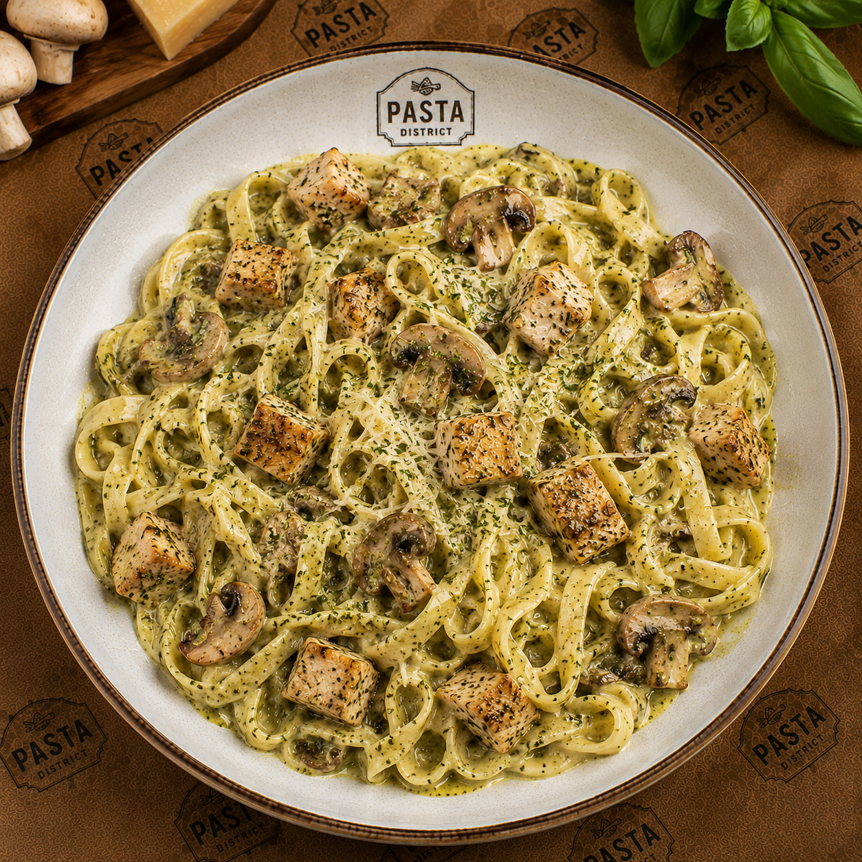 Chicken Alfredo Fettuccine Pasta
