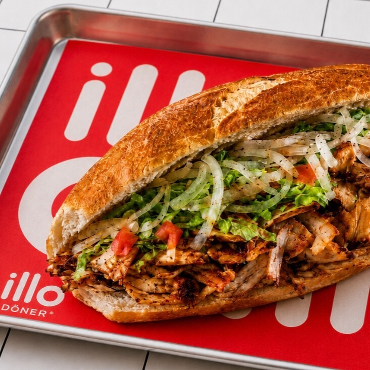 Mega Üç Çeyrek Ekmek Arası Tavuk Döner
