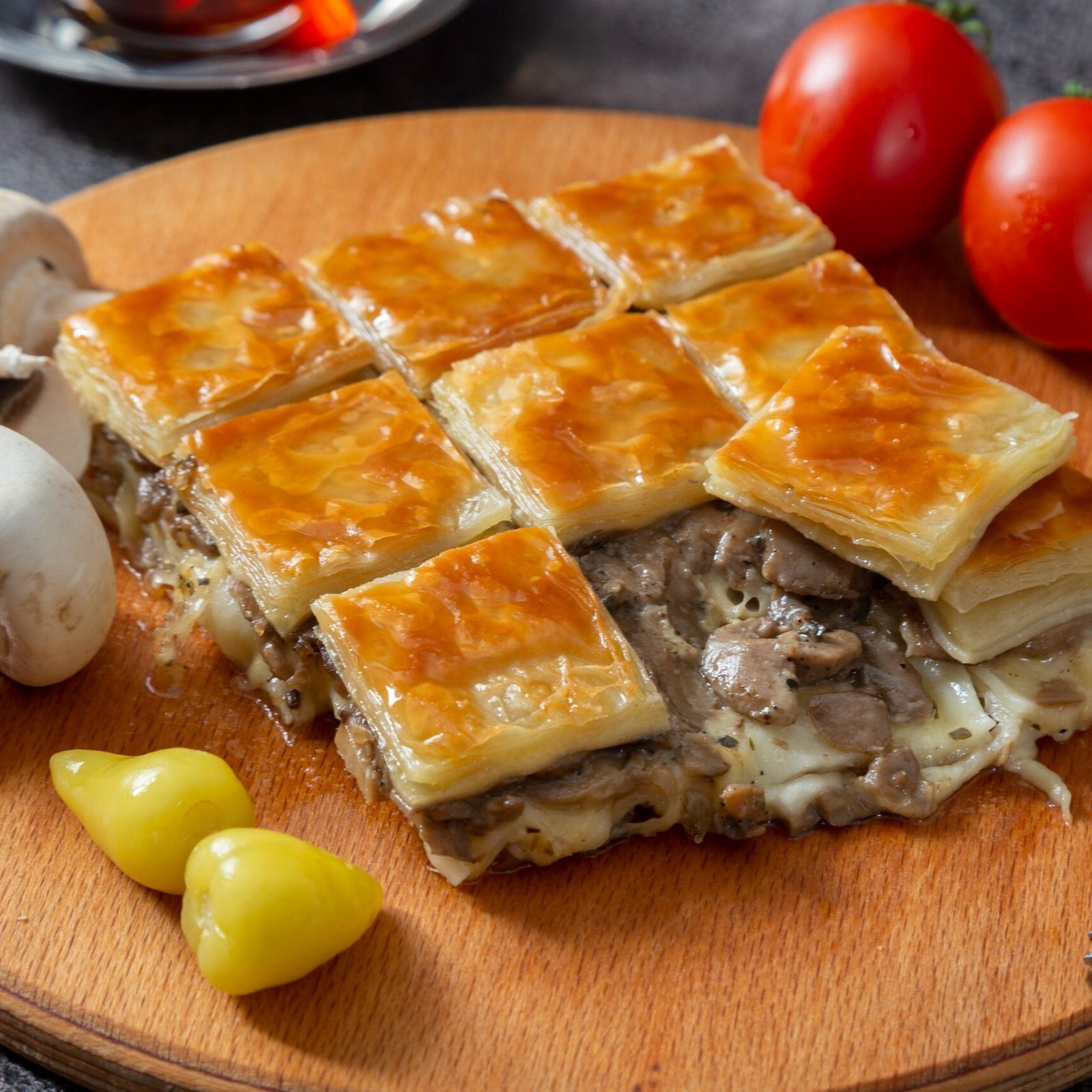 Mantarlı Kaşarlı Börek (200 gr)