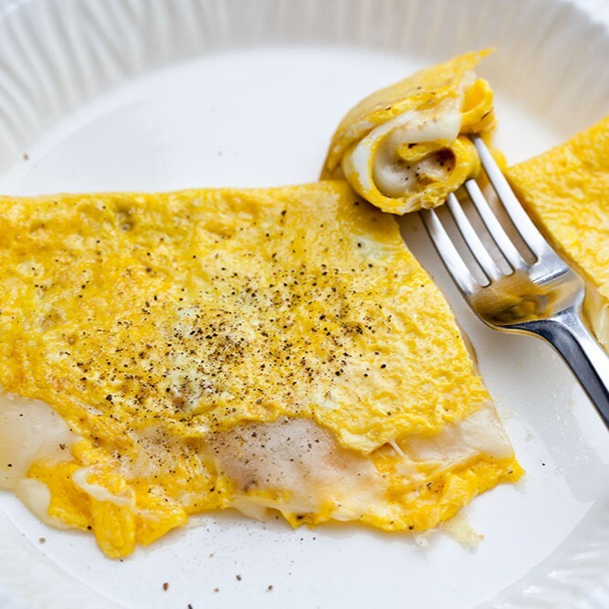 Beyaz Peynirli Omlet