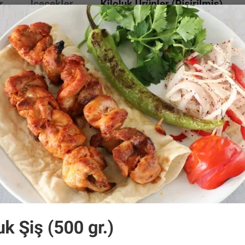 Tavuk Şiş Prosiyon