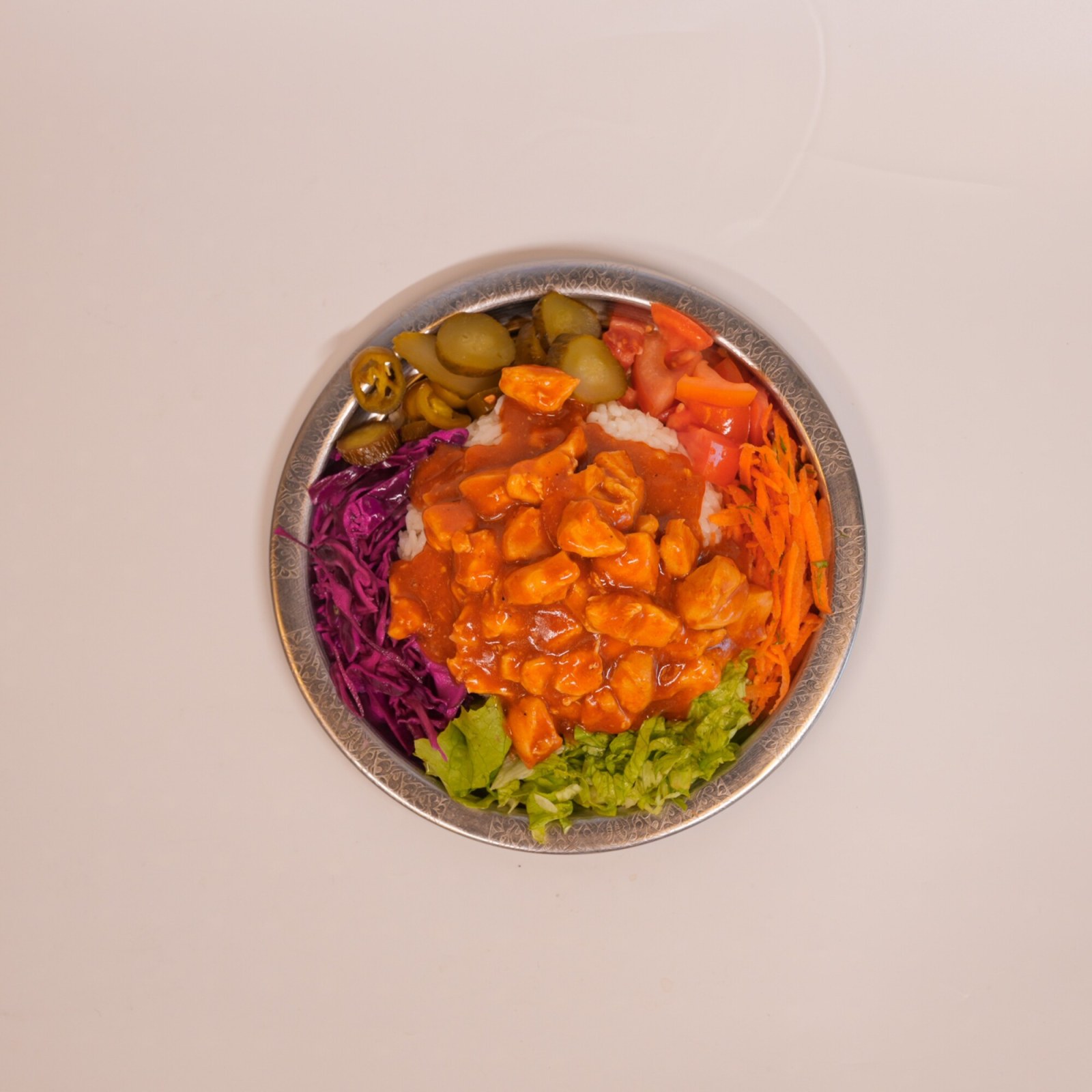 Barbekü Soslu Tavuk Pilav