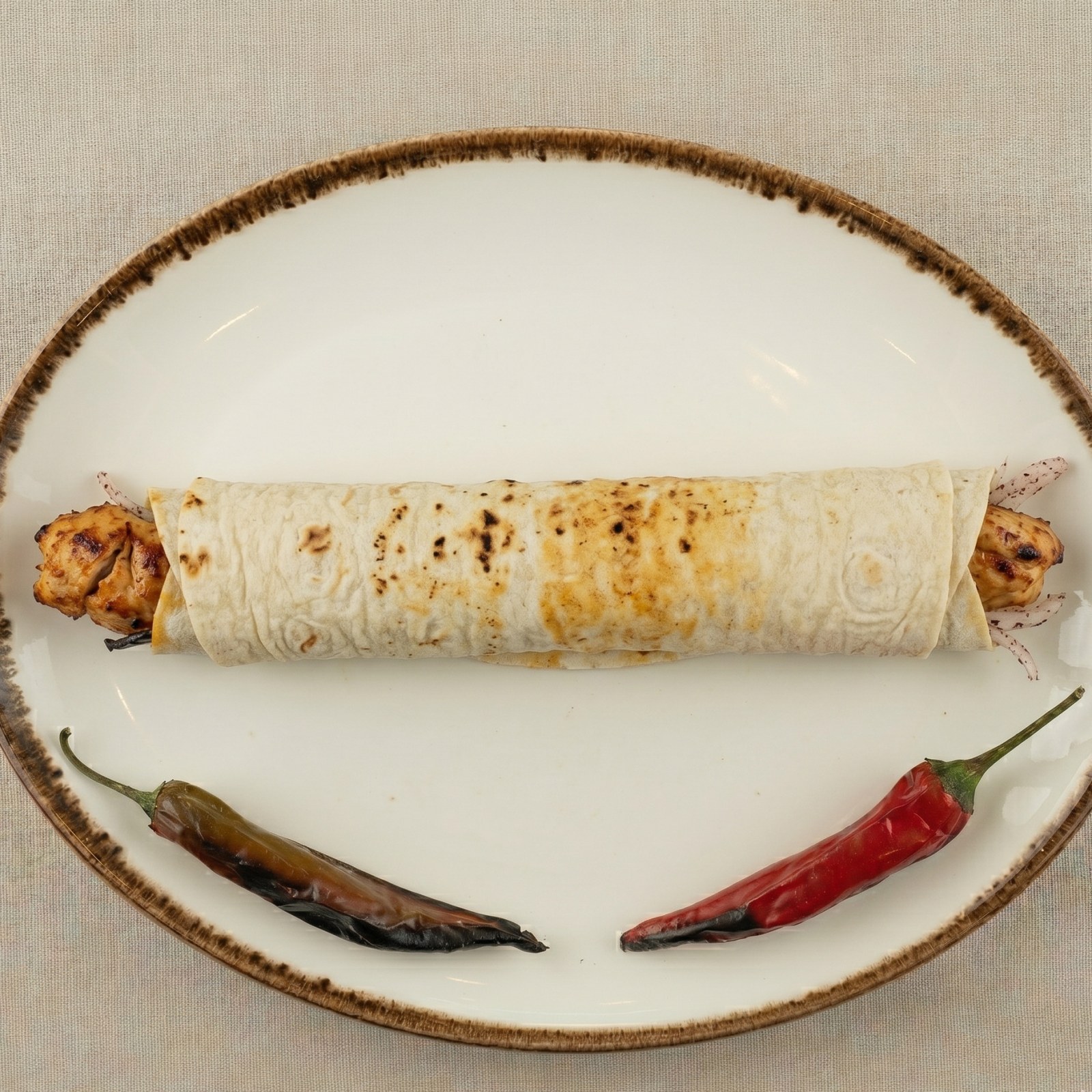 Terbiyesiz Tavuk Dürüm (200 g)