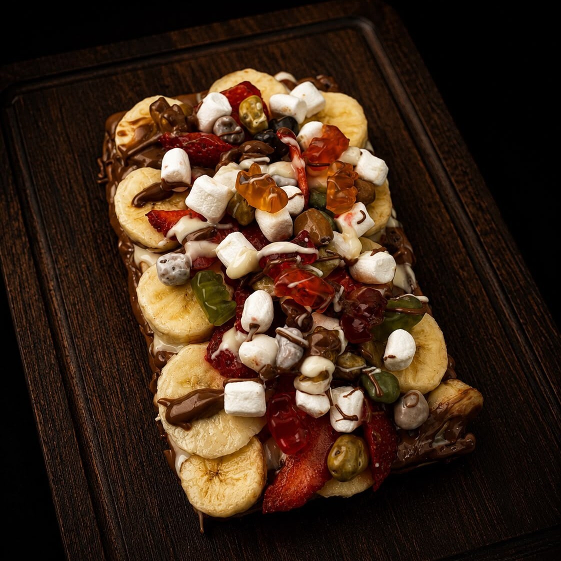 Candy Mix Waffle