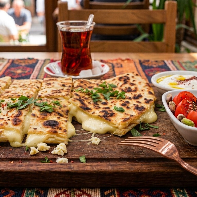 Çerkez Peynirli Gözleme