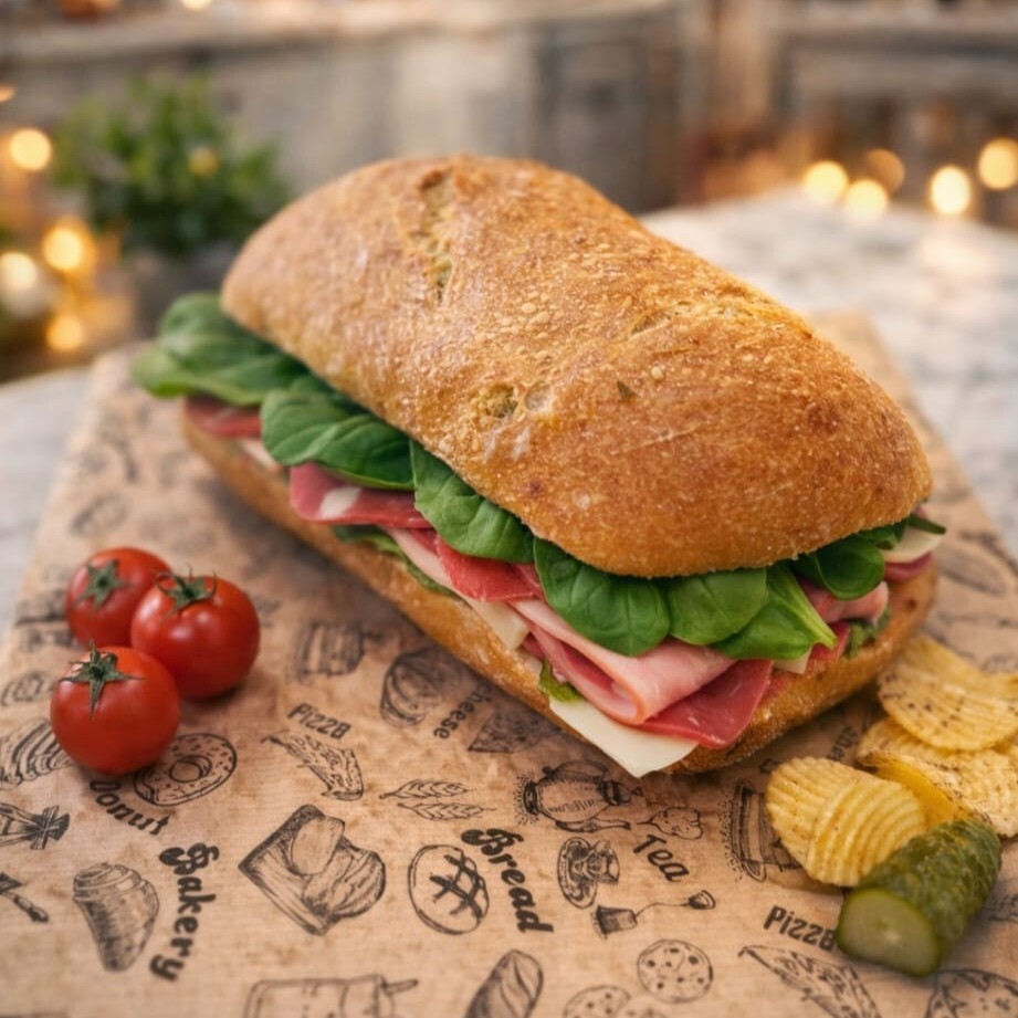 Pesto&Sarımsaklı Mayonezli (Kılçıklı) Dana Jambon