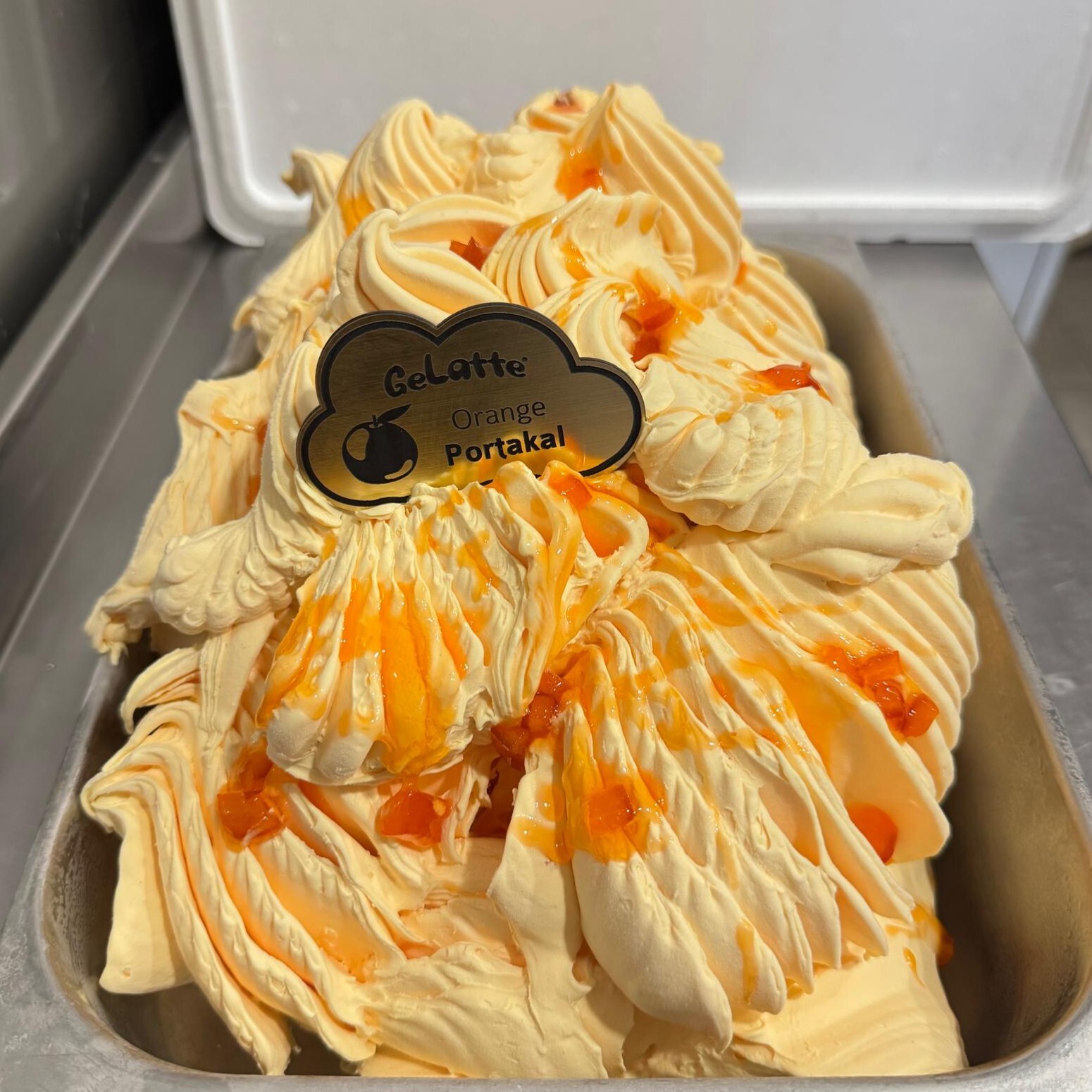 Portakallı Gelato