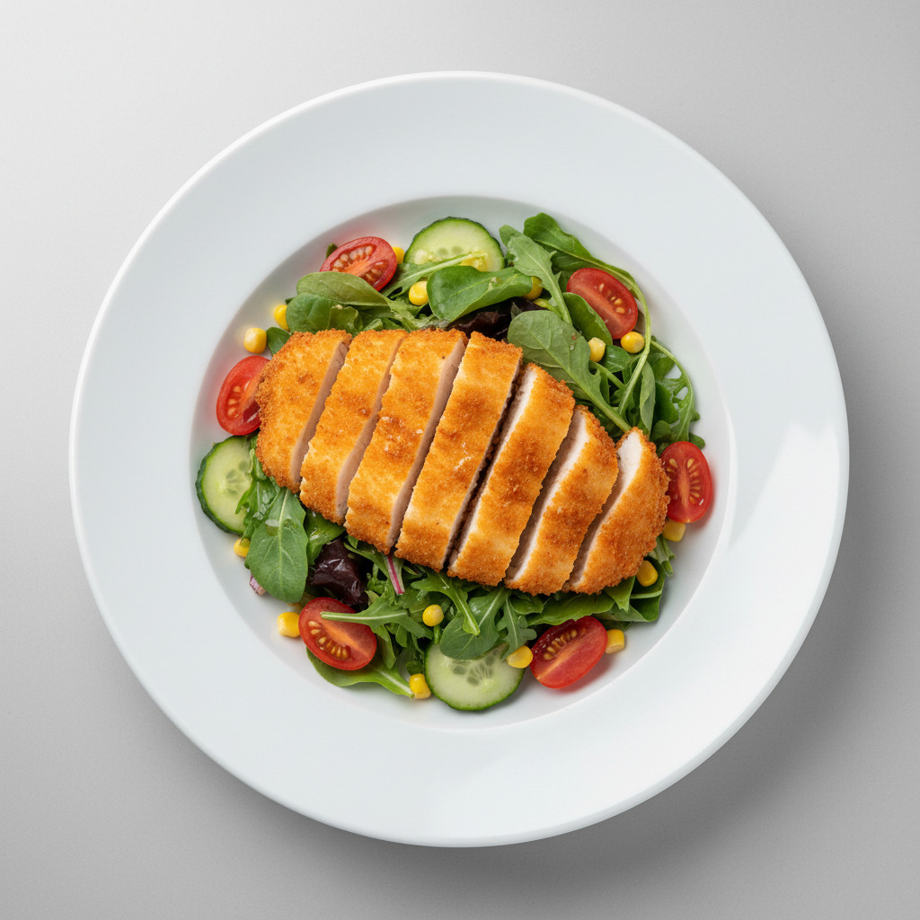 Çıtır Tavuklu Salata