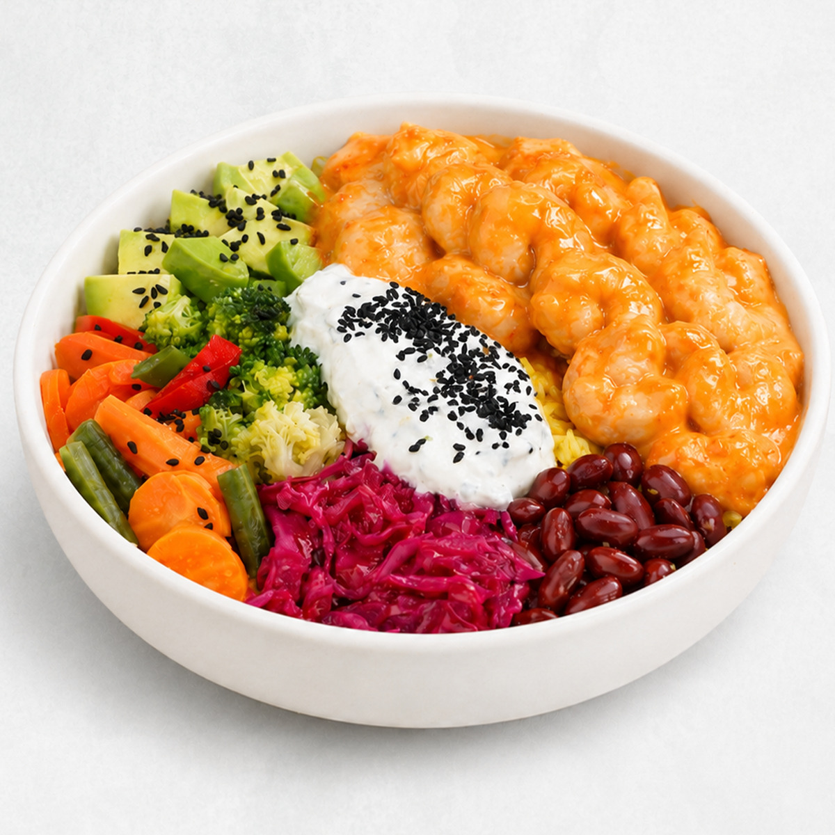 Dynamite Soslu Tavuk Bowl