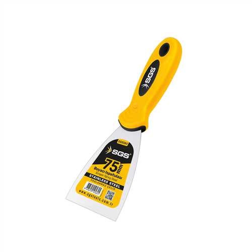 ISPATULA 75 MM PASLANMAZ ÇELİK (SOFT SERİES)