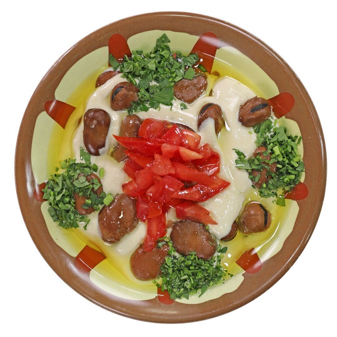 Tahinli Bakla Tabağı