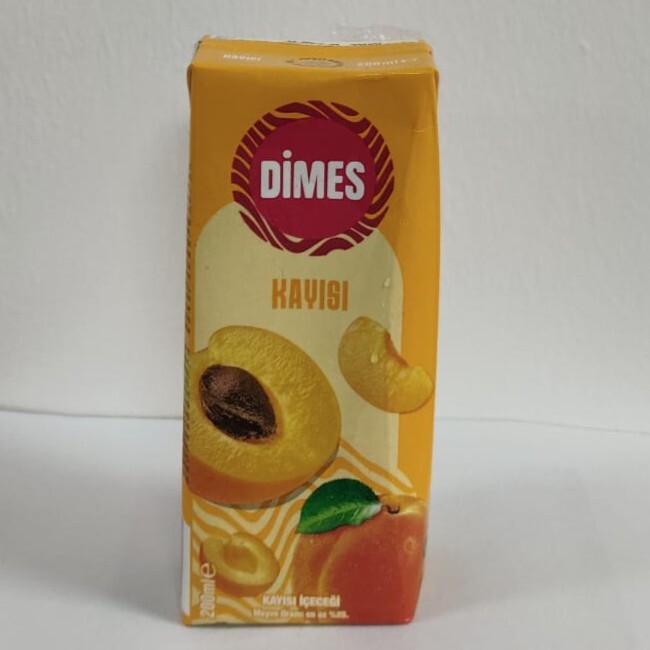 Dimes Kayısı Meyve Suyu (200 Ml)