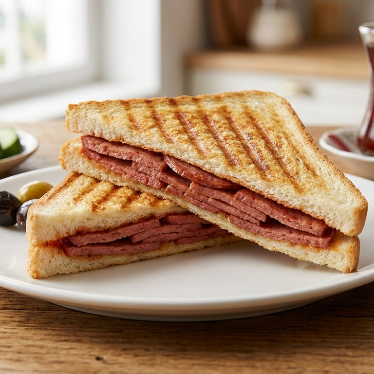 Salamlı Tost