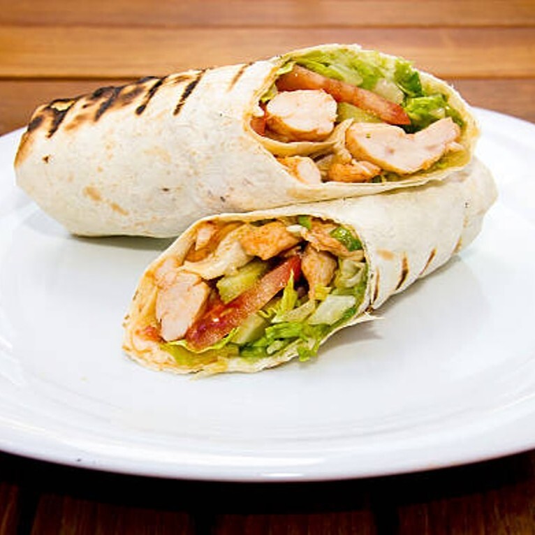 Tavuklu Sebzeli Wrap