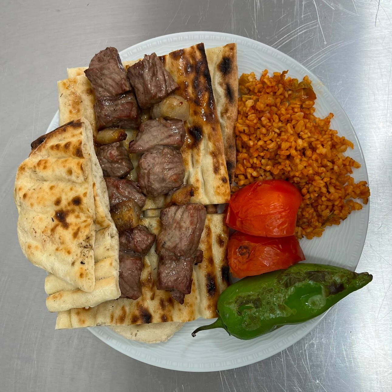 Tek Dana Kuşbaşı+Kadayıf+Ayran