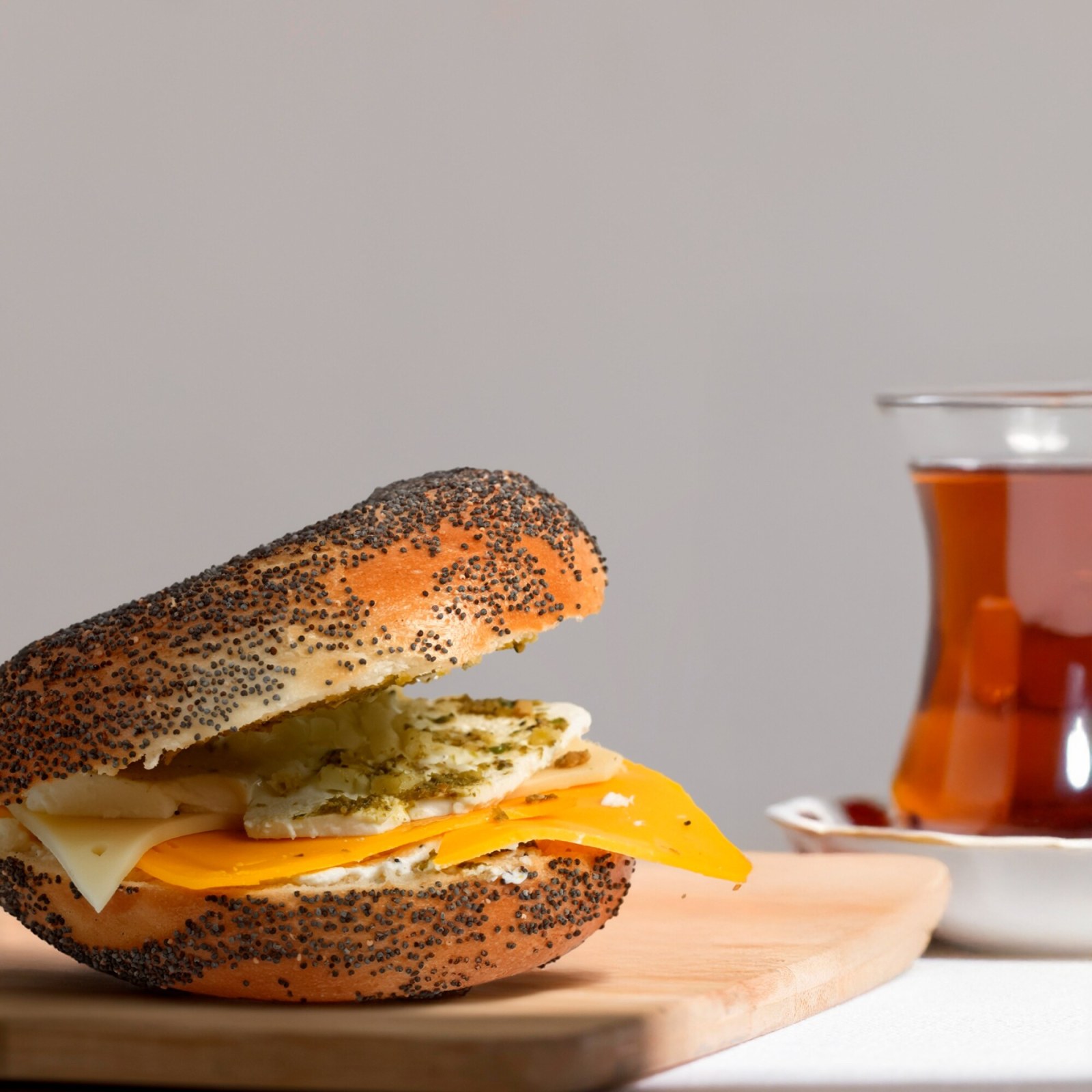Beş Peynir Bagel Sandviç