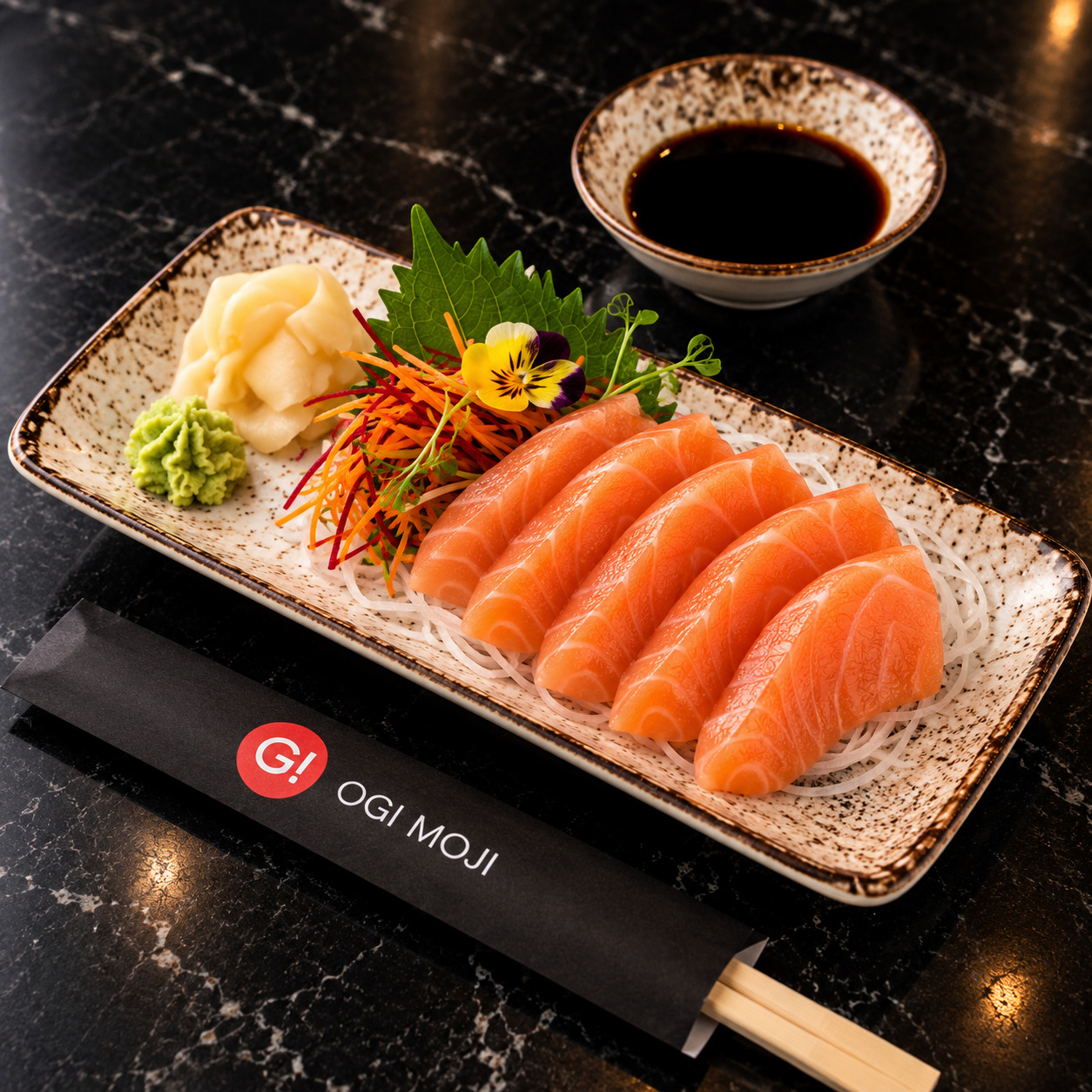 Sake Sashimi (5 Pcs.)