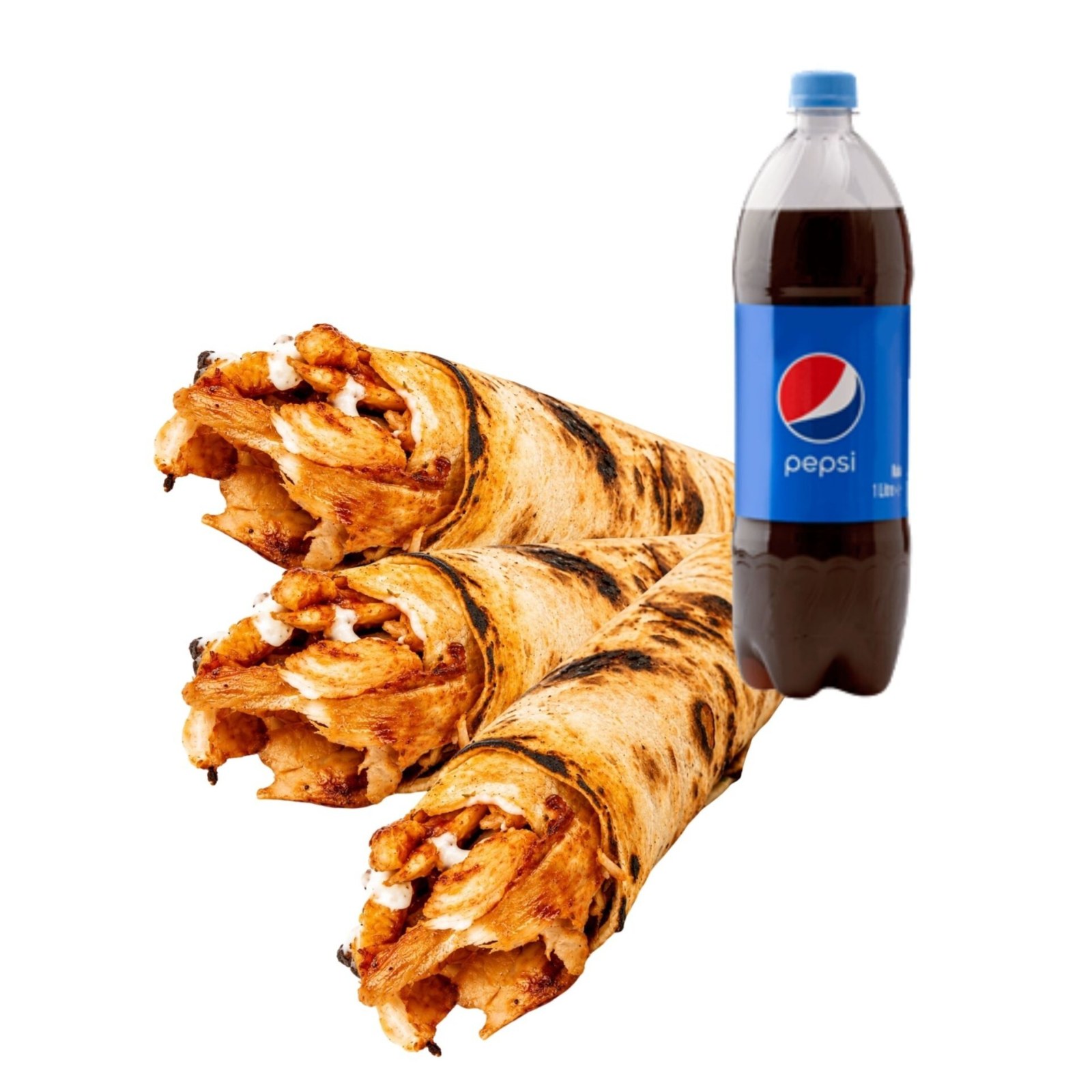 3'Lü Kankadios Tavuk Döner Dürüm