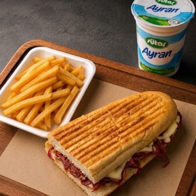 Yarım Ekmek Arası Salçalı Patso Menü