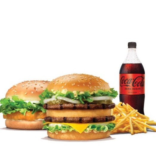Combo Tavuk Dana Burger Menü