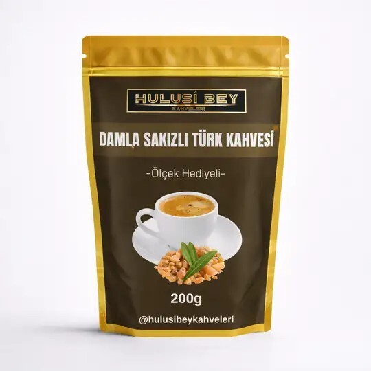 Damla Sakızlı Türk kahvesi