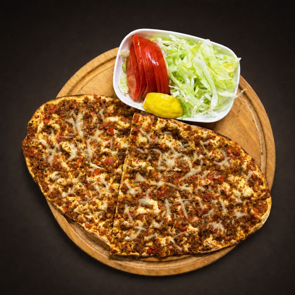 kaşarlı lahmacun