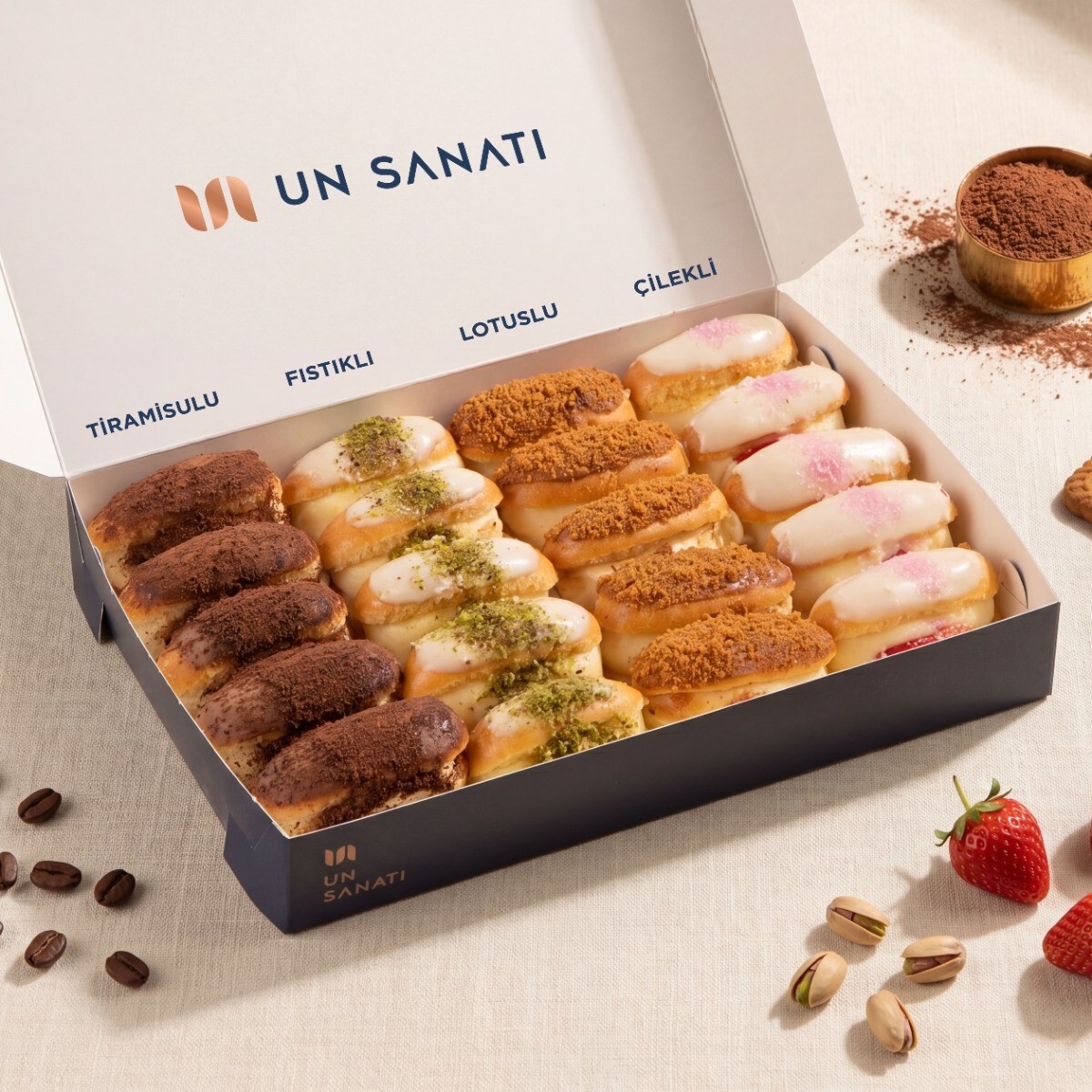 Fıstıklı Ekler (500 gr.)