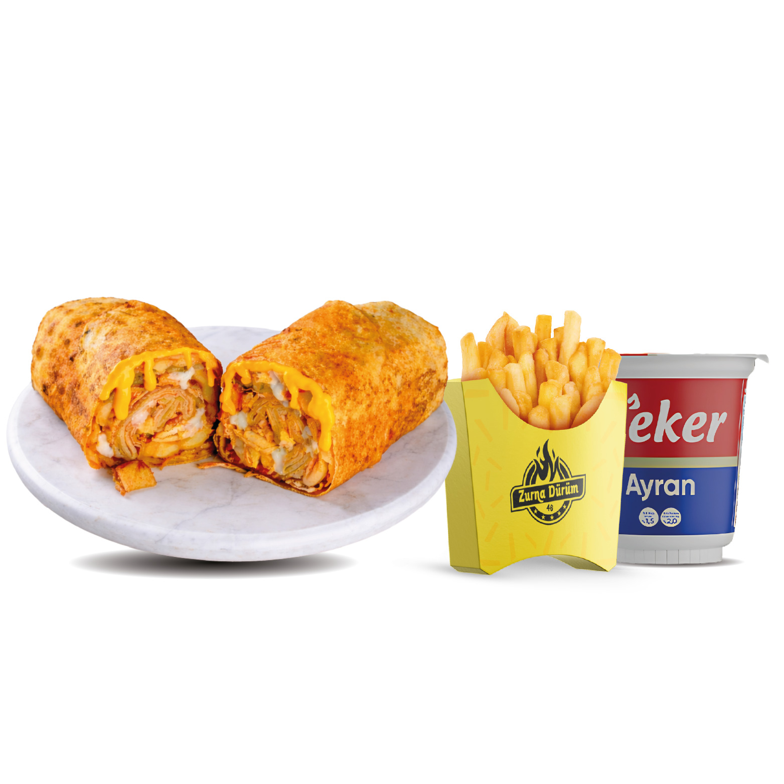 Express Burrito Menü