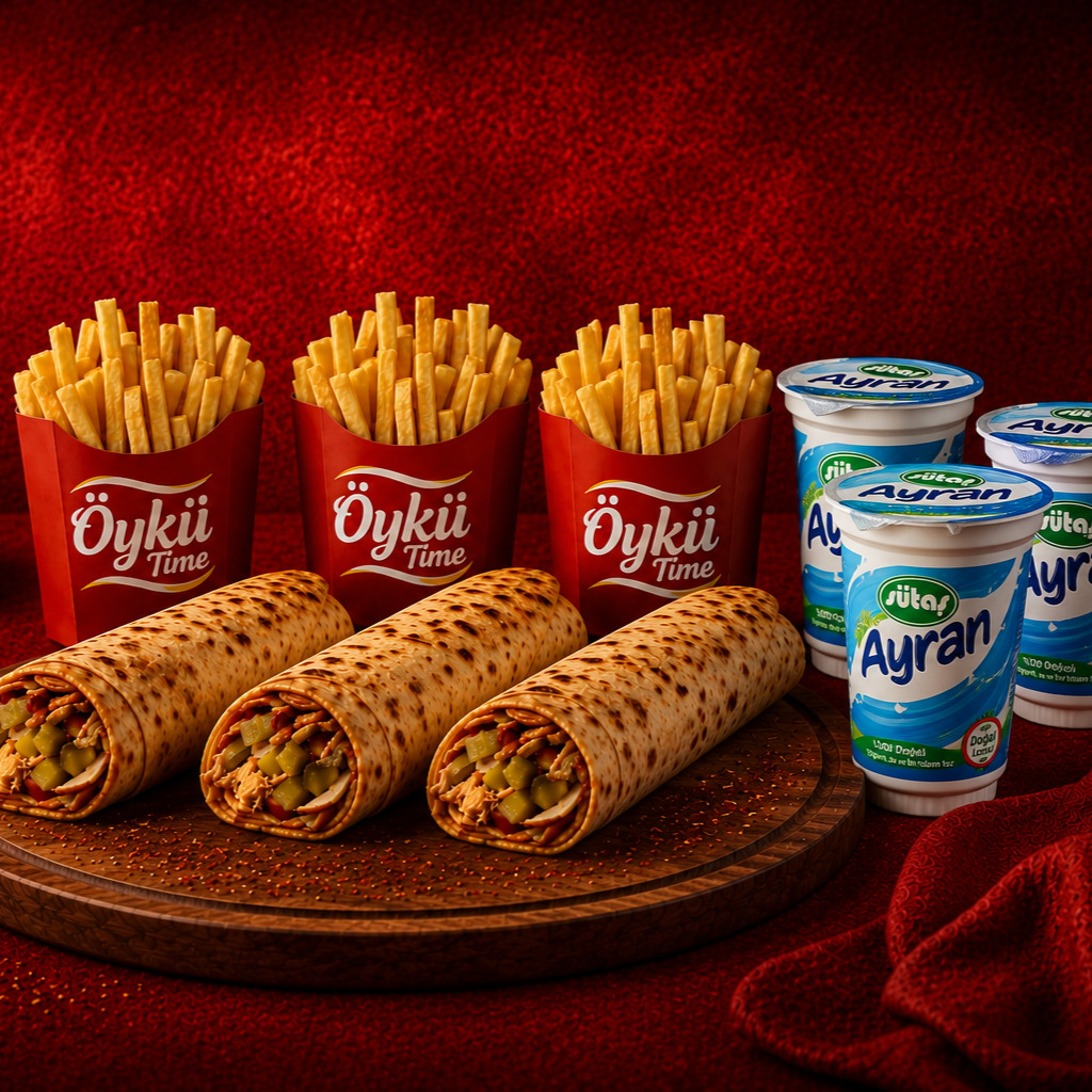 Öykü Öğrenci (3'lü Fix Menü)