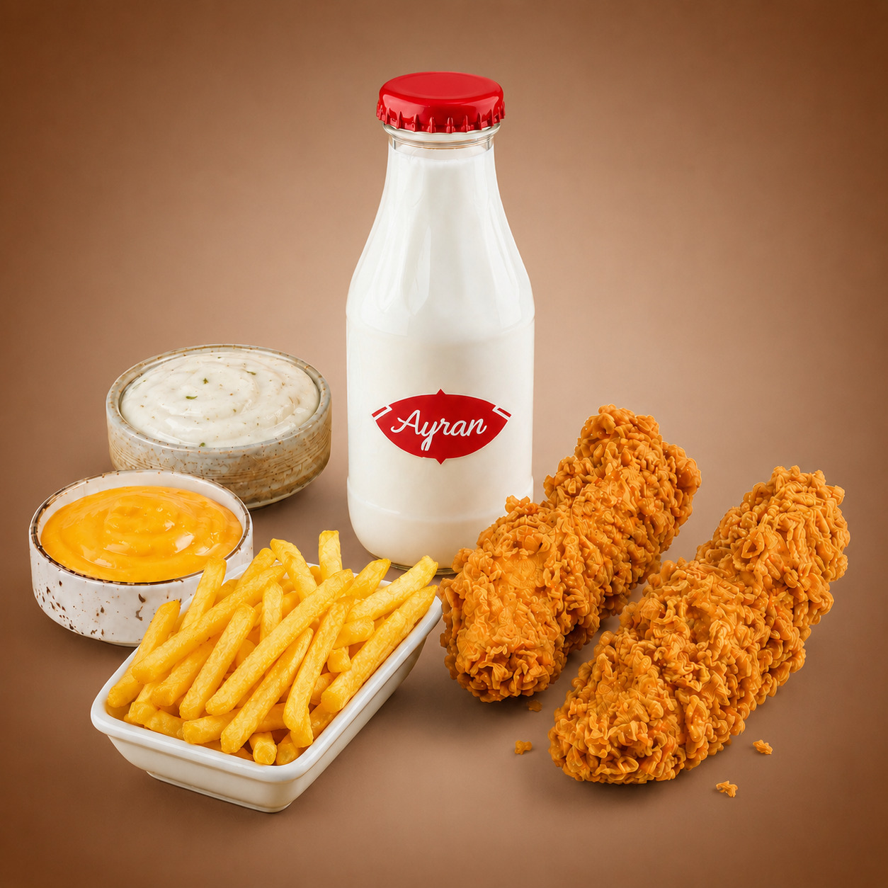 2'li Çıtır Tenders Menü
