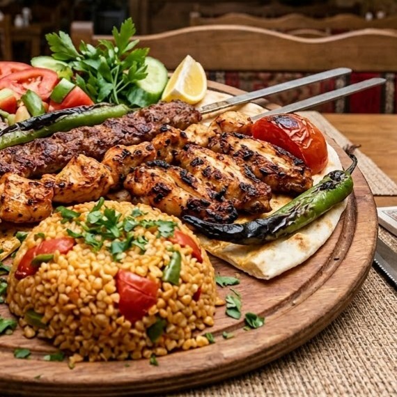Karışık Izgara+Ayran
