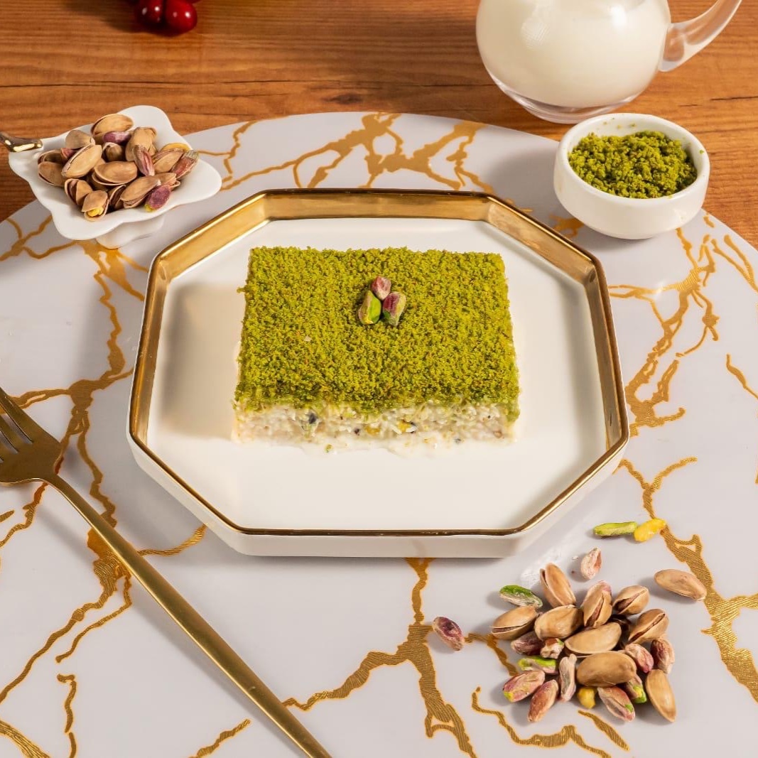 Antep Fıstıklı Soğuk Kadayıf (1 Dilim)
