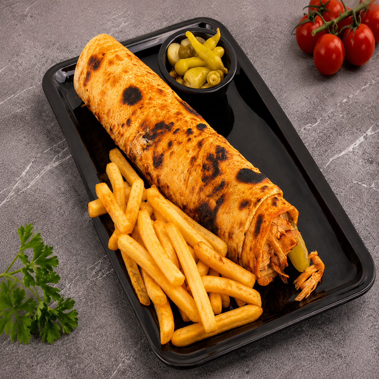 Tavuk Döner Dürüm Menü