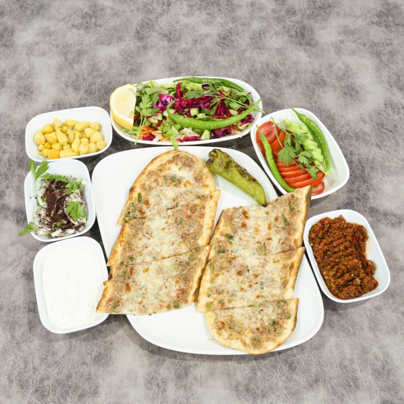Kıymalı Kaşarlı Pide Menü 2