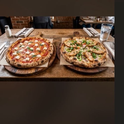 2'li Margherita ve Tavuklu Büyük Boy Pizza