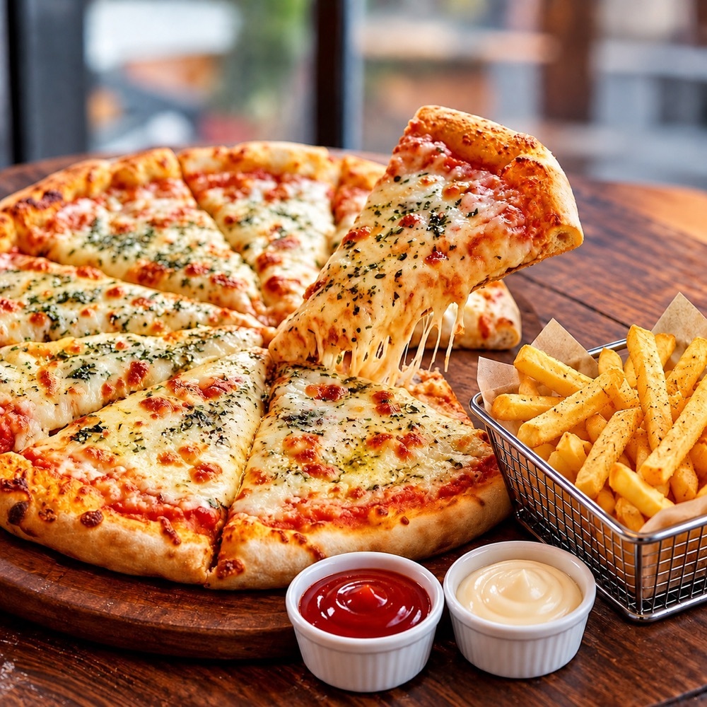 Pizza Margarita Menü