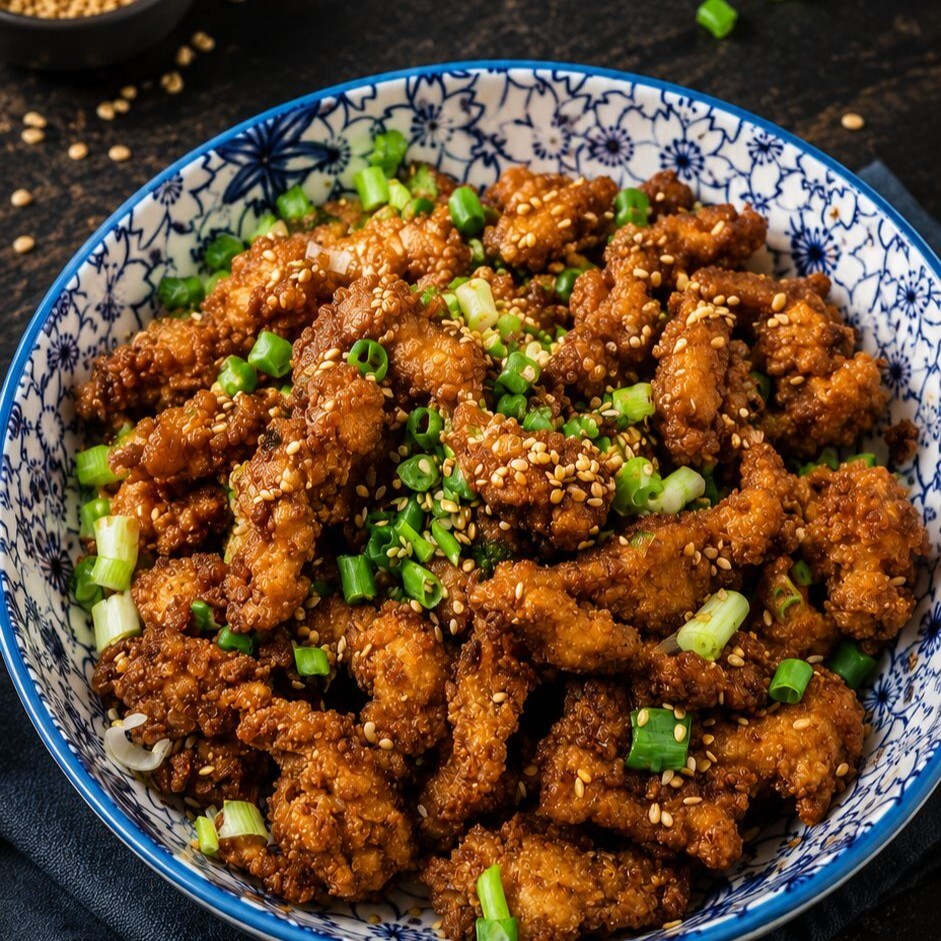 Meksika Usulü Çıtır Tavuk