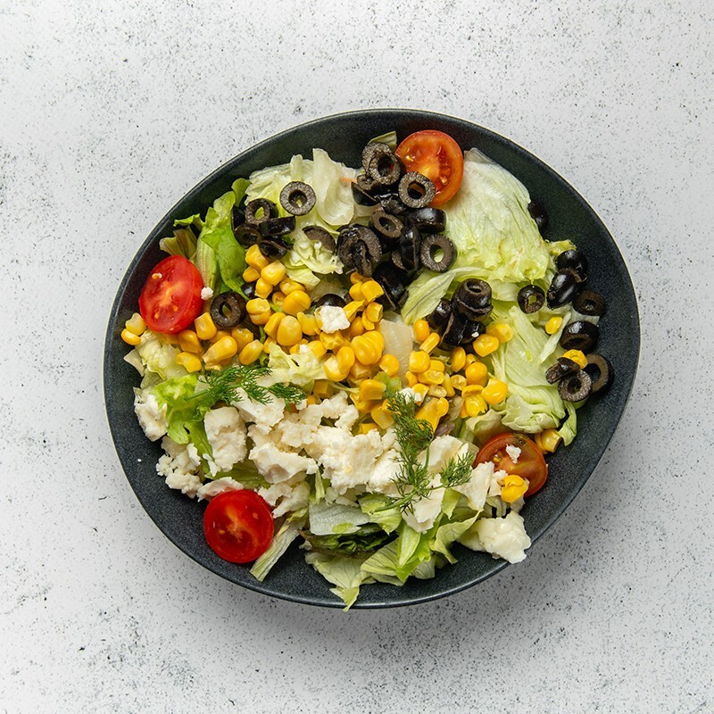 Akdeniz Salata (358,6 KCal)