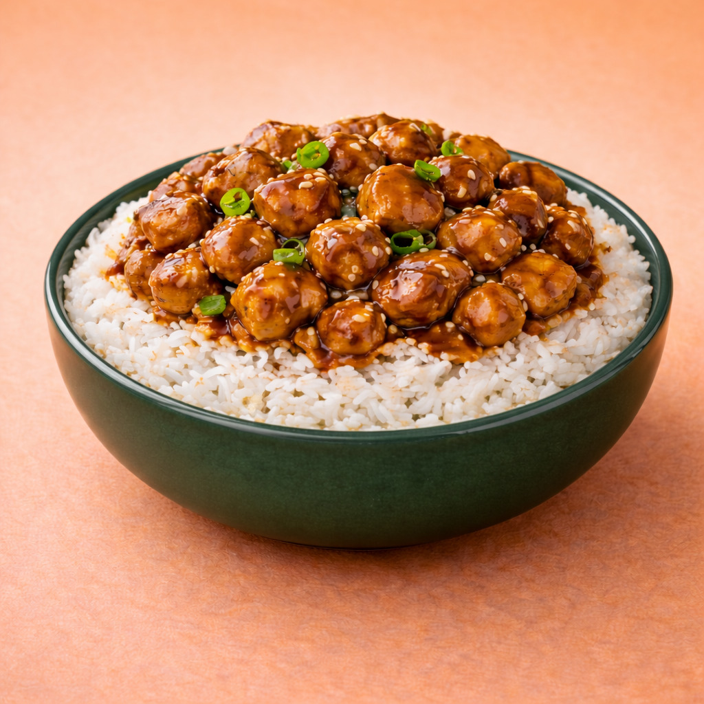 Soya Soslu Tavuklu Pilav