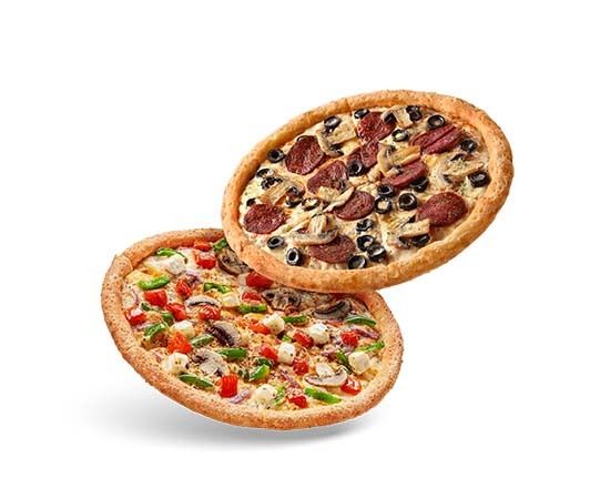 2 Orta Boy Pizza