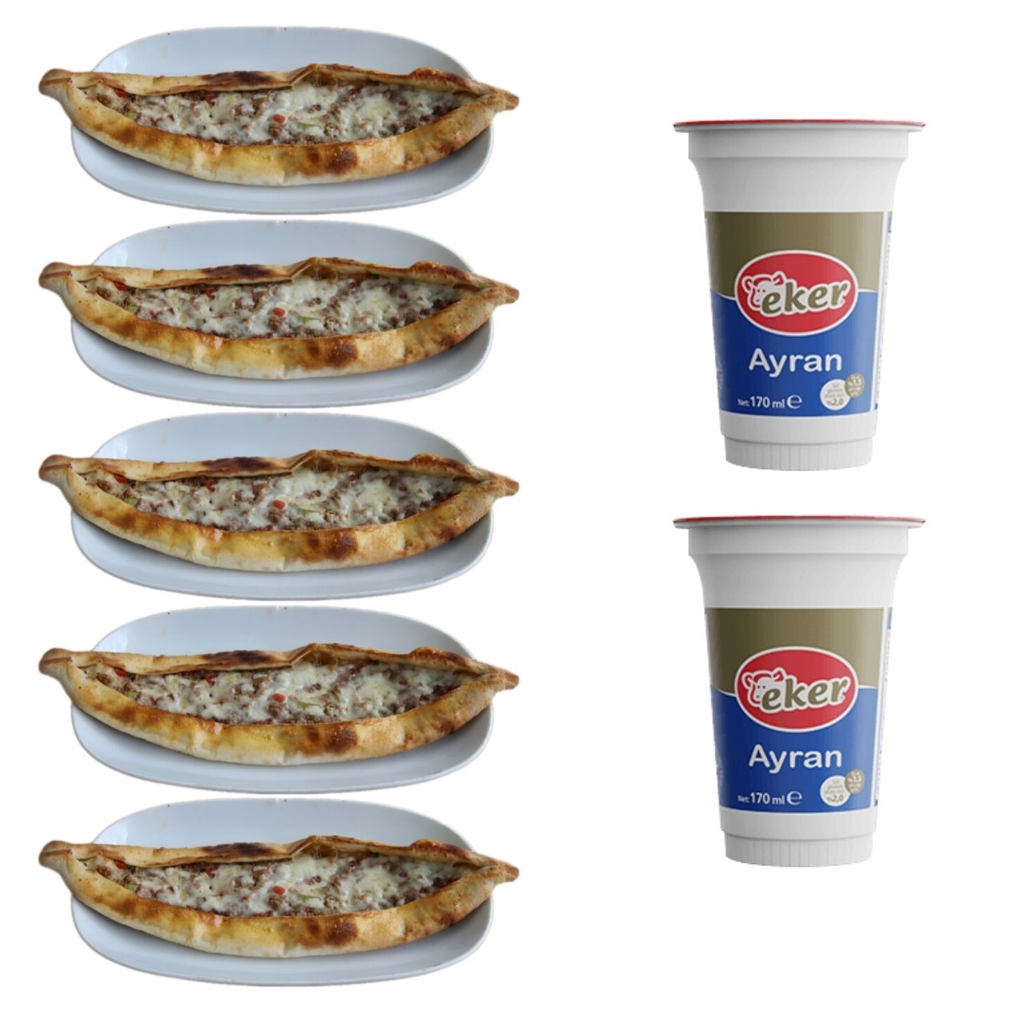 5'li Kuşbaşılı Kaşarlı Cantık Menü