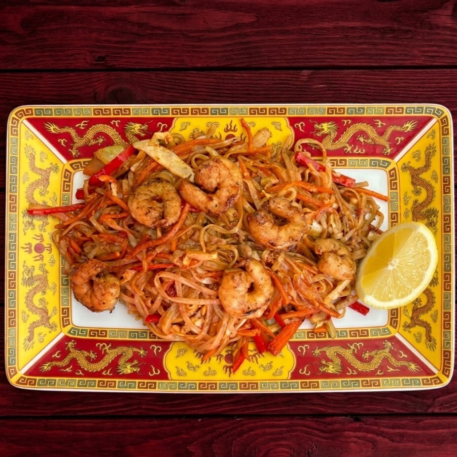 Pad Thai Körili Karidesli Noodle
