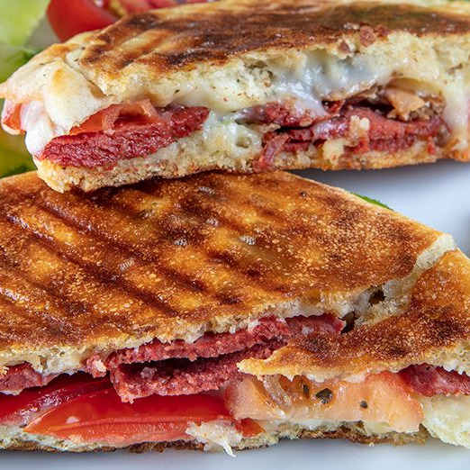 Dopdolu Tost (Yarım ekmek)