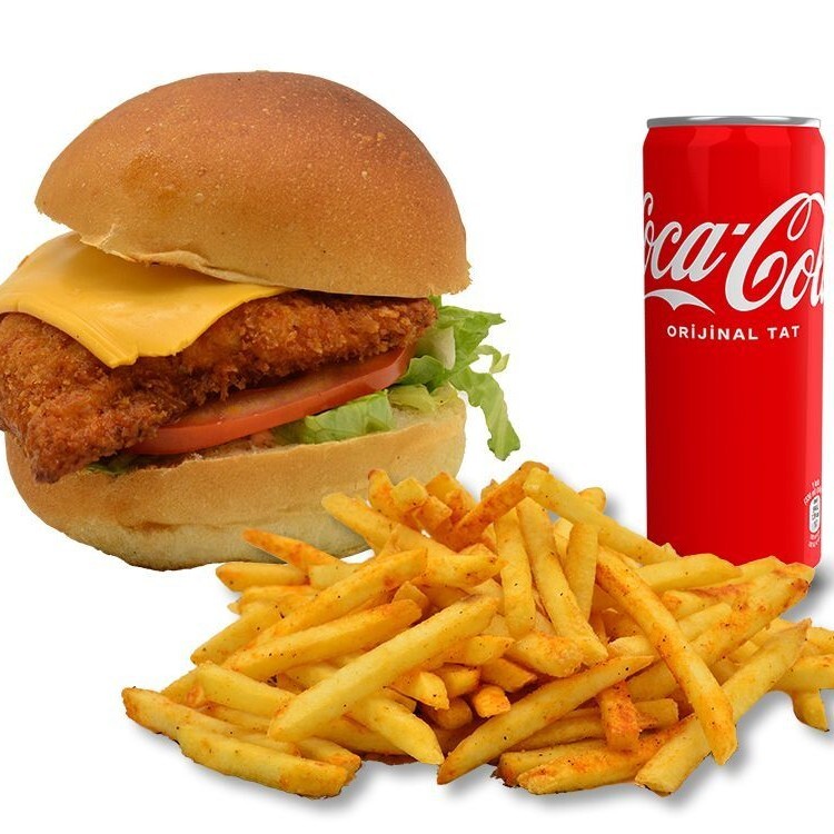 Chicken Burger Menü (100 gr.)