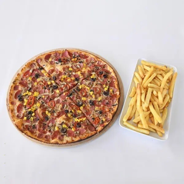 Karışık Pizza (Büyük) Menü