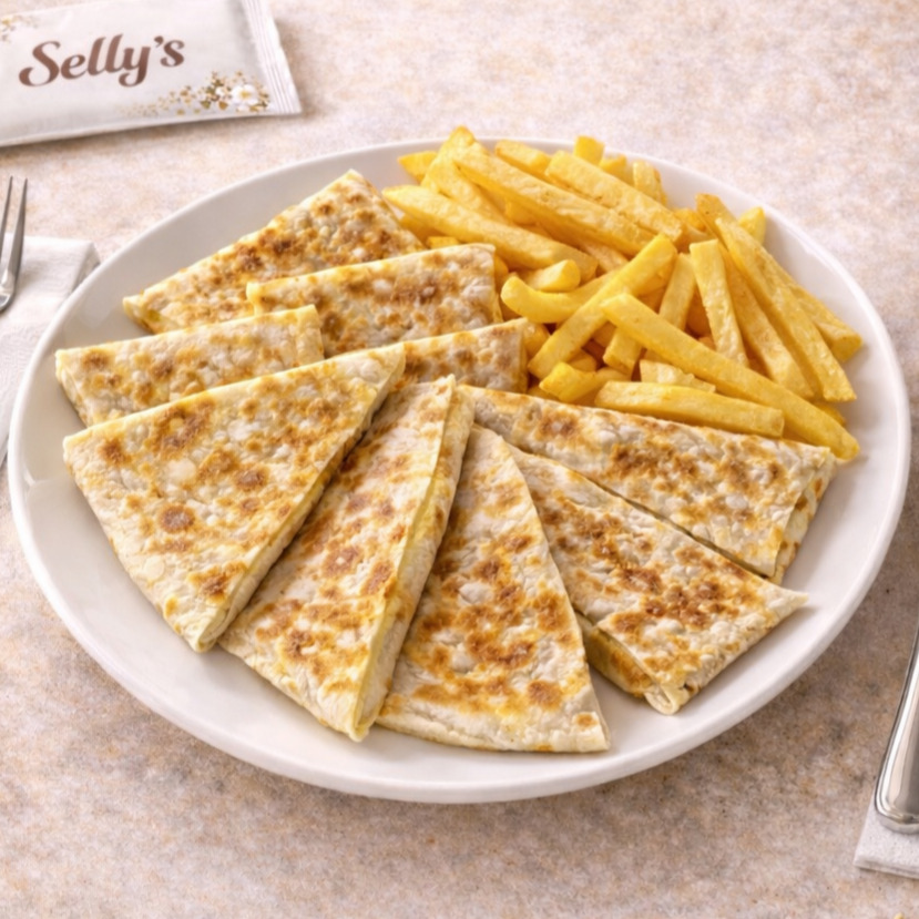 Peynirli Gözleme (Patates Kızartmalı)